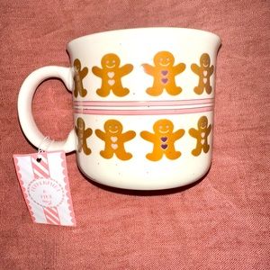 Peppermint and Pine Pink and White Gingerbread Mug 💕